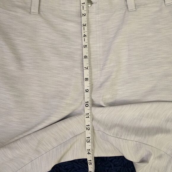Mens Callaway Cream  Golf Shorts Sz 40 Flat  Performance Gorpcore Preppy  P0294 - Picture 5 of 9